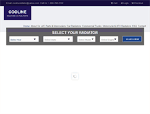 Tablet Screenshot of buyradiatoronline.com